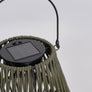 Bizzotto Ηλιακό Φανάρι Κήπου Juny Πράσινο (Ύψος 17cm) 0828277